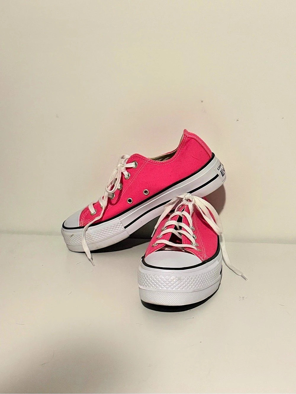 Converse Chuck Taylor All Star Move Platform Sneakers Pink US 8